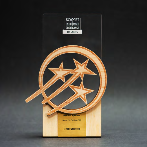 Trophée sommet des entreprises de croissance | Blog Le Petit Vapoteur